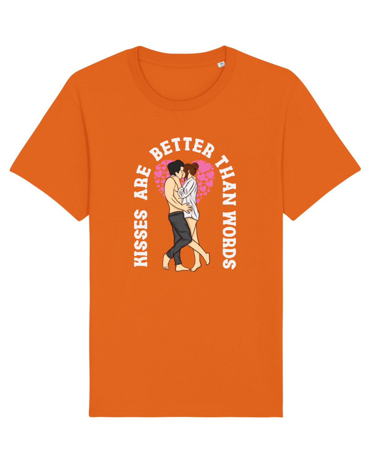Tricou mânecă scurtă Unisex Rocker Bright Orange