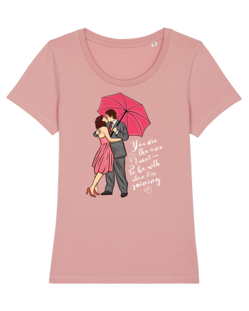 De ziua îndrăgostiților - You are the one I want to be with - dark colors Canyon Pink