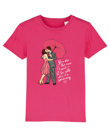 De ziua îndrăgostiților - You are the one I want to be with - dark colors Raspberry