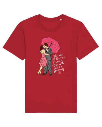 De ziua îndrăgostiților - You are the one I want to be with - dark colors Red