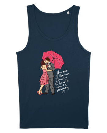 De ziua îndrăgostiților - You are the one I want to be with - dark colors Navy