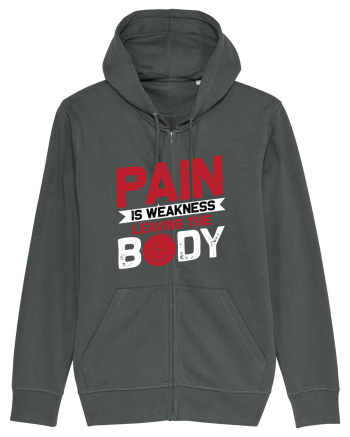 Pain Is Weakness Leaving the Body Anthracite