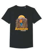 New adventure awaits Tricou mânecă scurtă guler larg Bărbat Skater