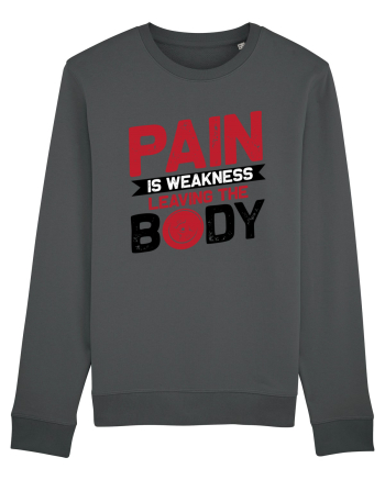Pain Is Weakness Leaving the Body Anthracite