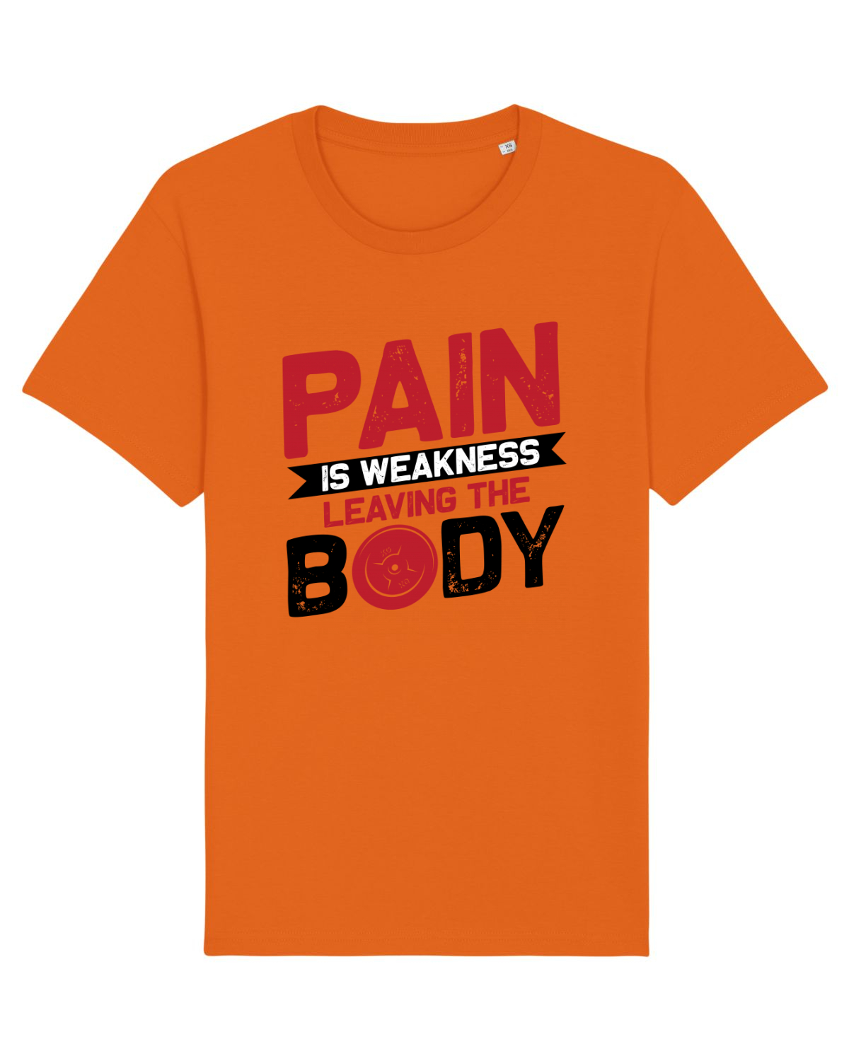 Tricou mânecă scurtă Unisex Rocker Bright Orange