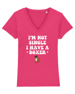 BOXER Tricou mânecă scurtă guler V Damă Evoker