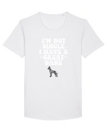 GREAT DANE Tricou mânecă scurtă guler larg Bărbat Skater