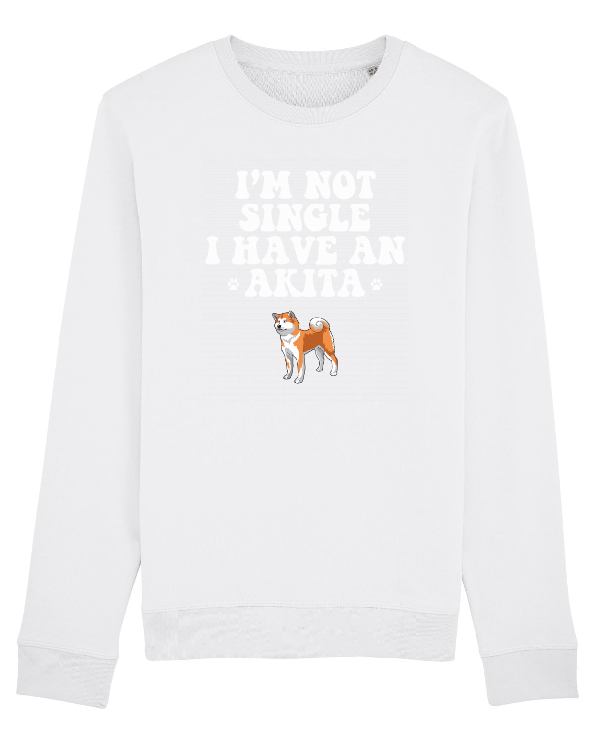 Bluză mânecă lungă Unisex Rise White
