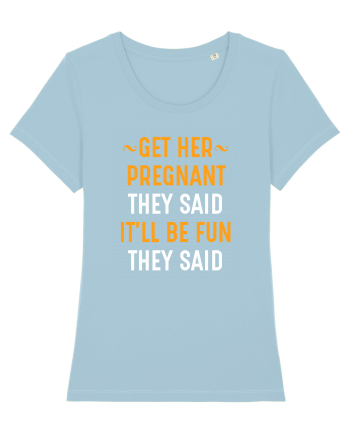 PREGNANT Sky Blue