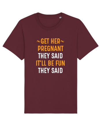 PREGNANT Burgundy