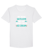 ICE CREAM Tricou mânecă scurtă guler larg Bărbat Skater