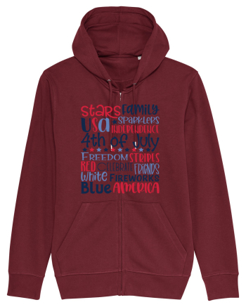 4th Of July Burgundy