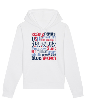 4th Of July White
