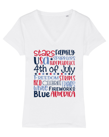 4th Of July White