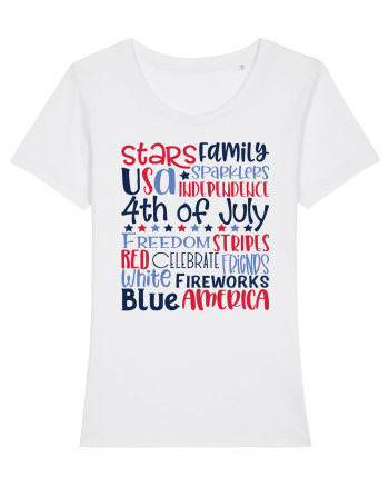 4th Of July White