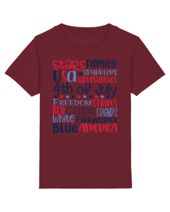 4th Of July Burgundy