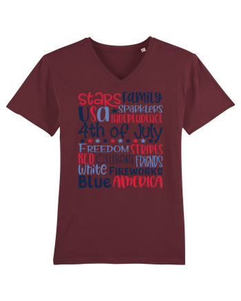 4th Of July Burgundy