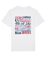4th Of July Tricou mânecă scurtă Unisex Rocker
