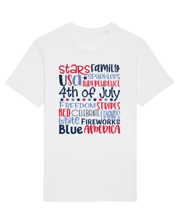 4th Of July White