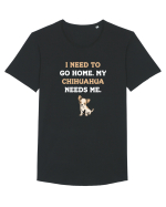 CHIHUAHUA Tricou mânecă scurtă guler larg Bărbat Skater