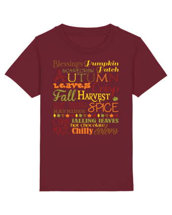 Autumn - Toamna Burgundy