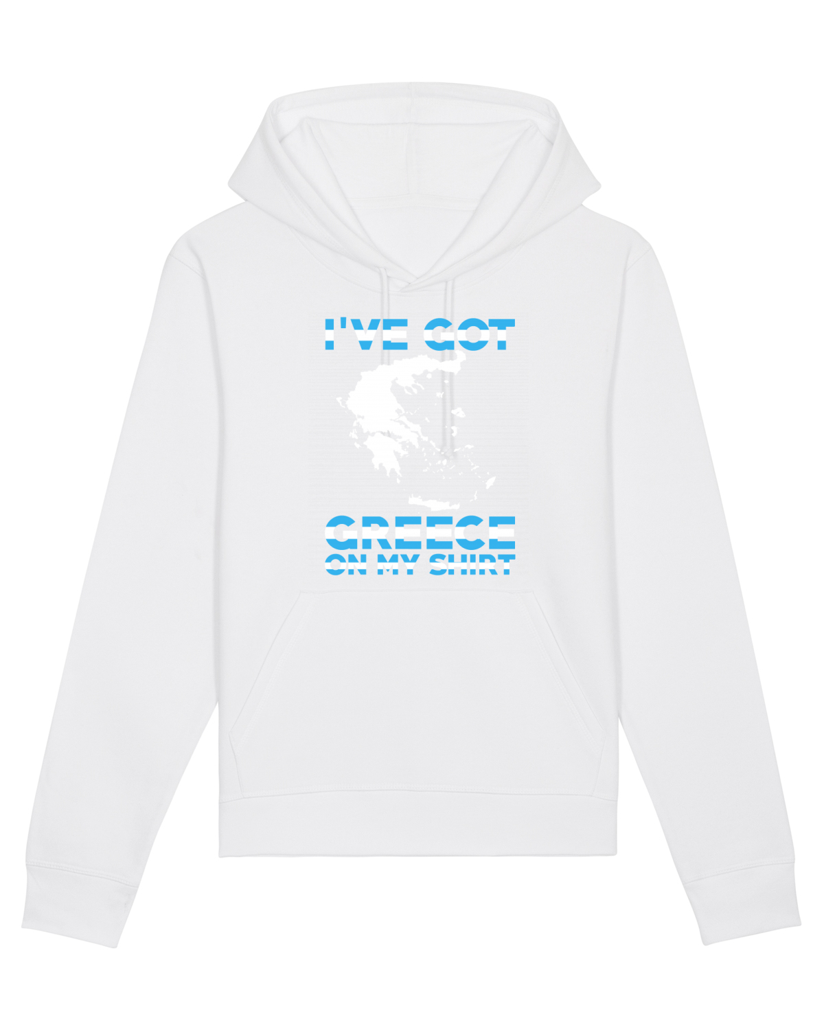 Hanorac Unisex Drummer White