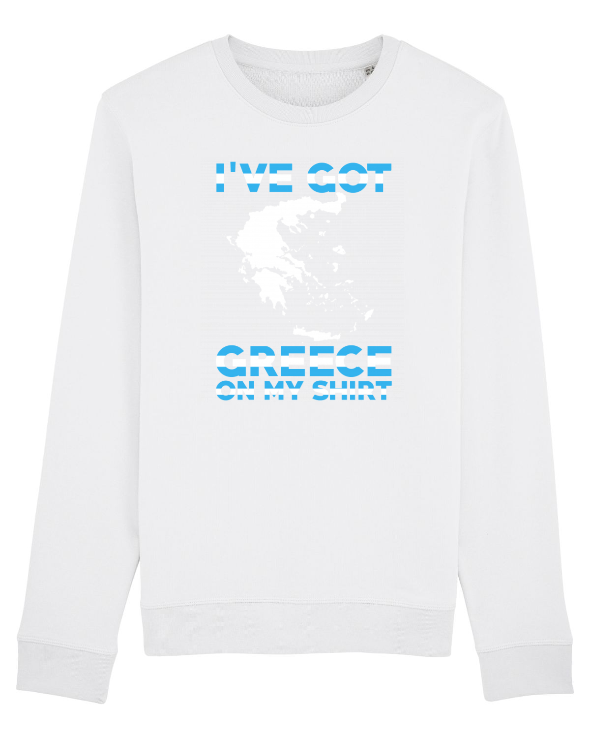 Bluză mânecă lungă Unisex Rise White