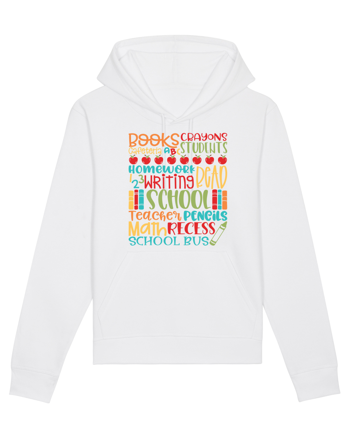 Hanorac Unisex Drummer White