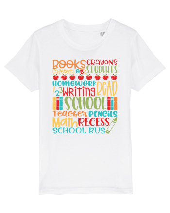 Back To School White