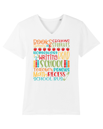 Back To School White