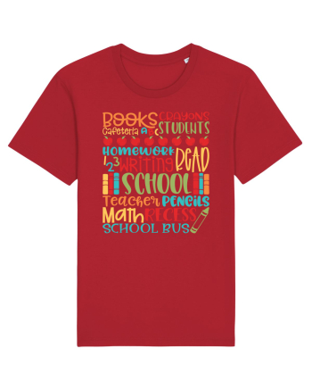 Back To School Red