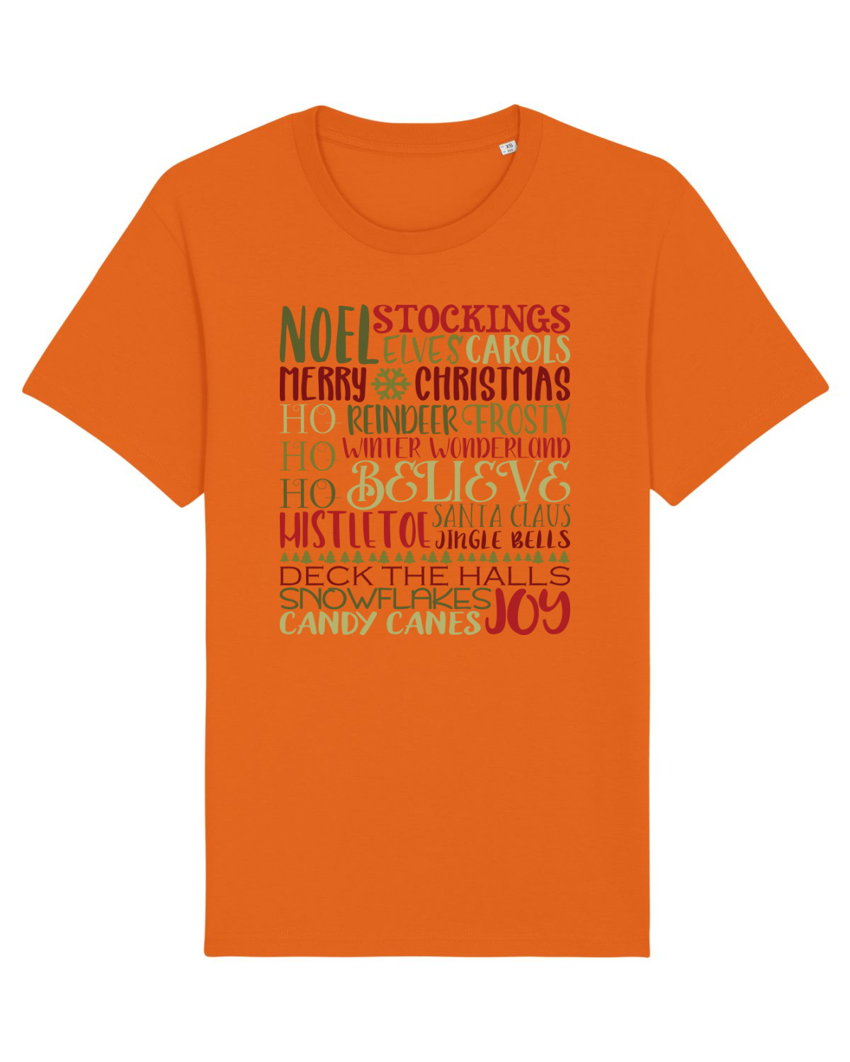 Tricou mânecă scurtă Unisex Rocker Bright Orange