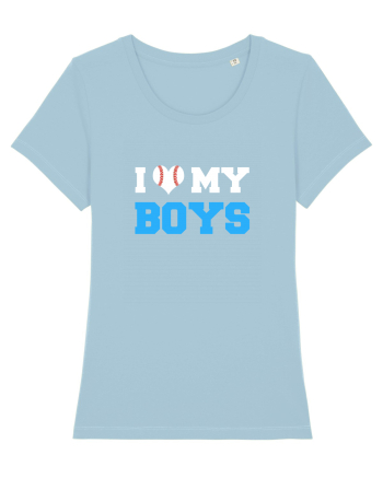 BASEBALL MOM Sky Blue