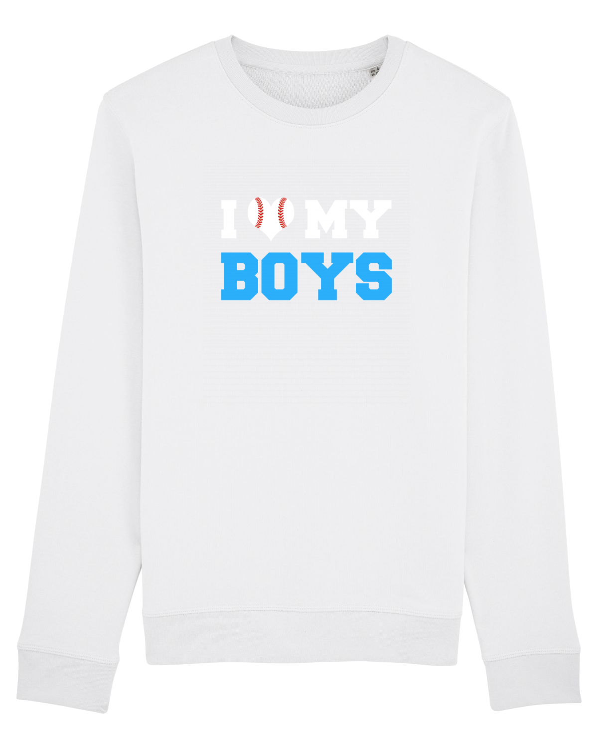 Bluză mânecă lungă Unisex Rise White