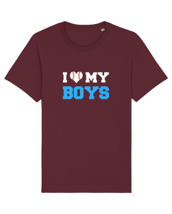 BASEBALL MOM Burgundy