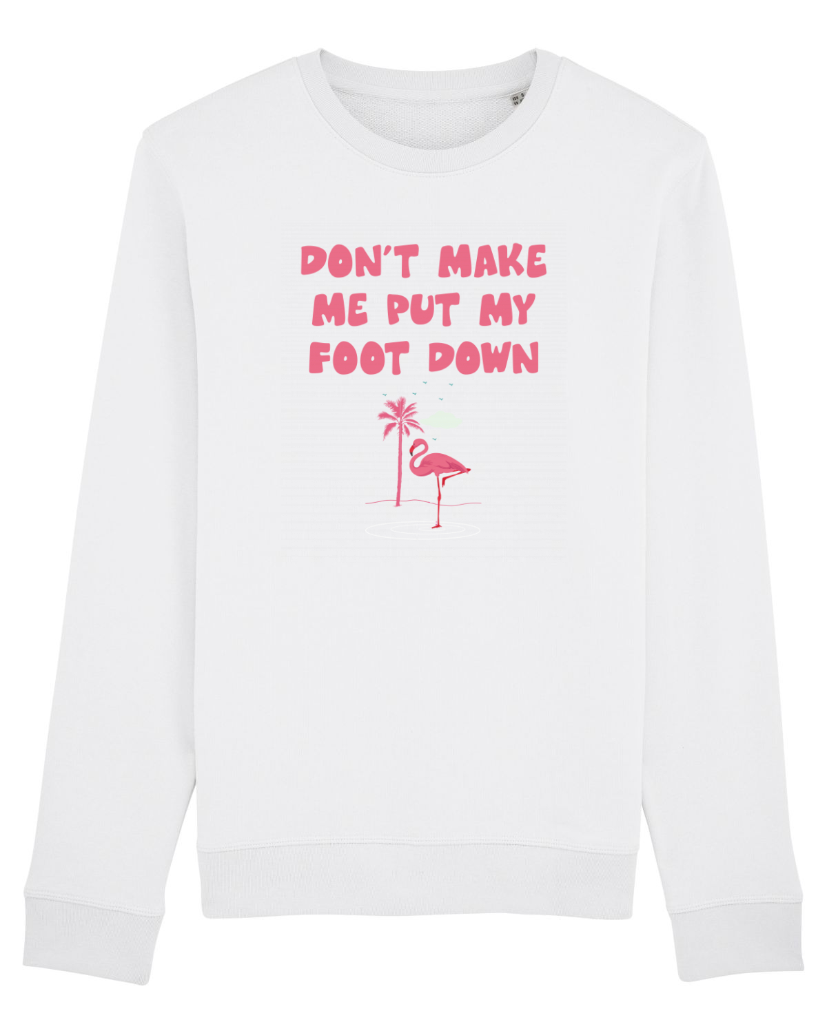 Bluză mânecă lungă Unisex Rise White