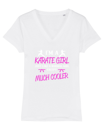 KARATE GIRL White