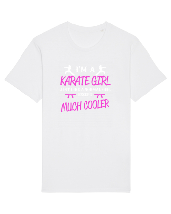 KARATE GIRL White