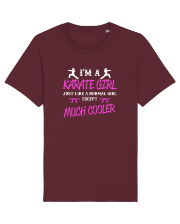 KARATE GIRL Burgundy