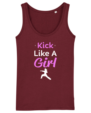 KARATE GIRL Burgundy
