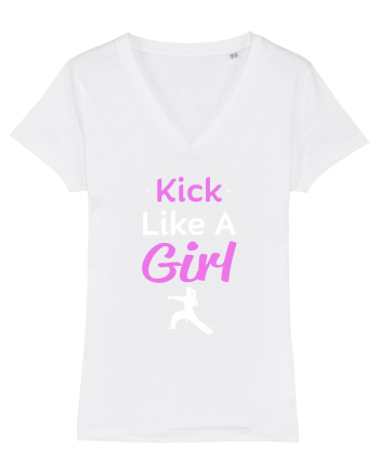 KARATE GIRL White