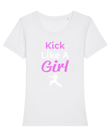 KARATE GIRL White