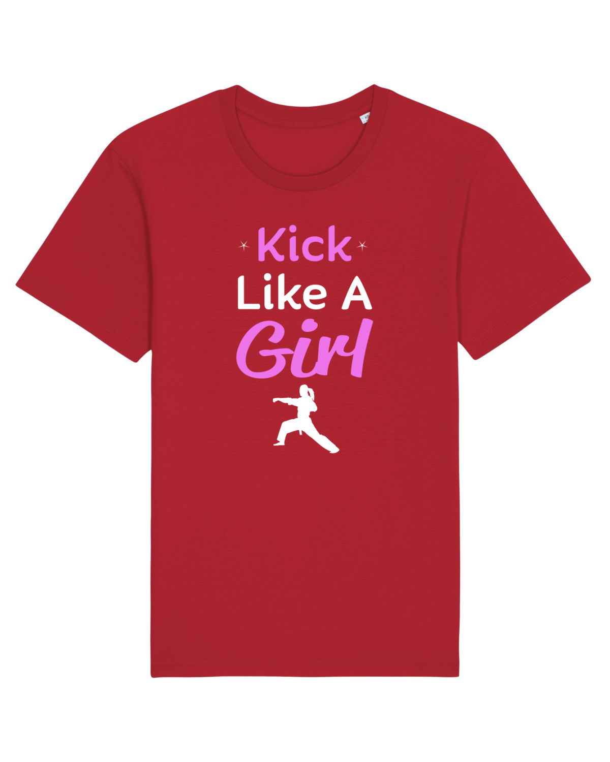 Tricou mânecă scurtă Unisex Rocker Red