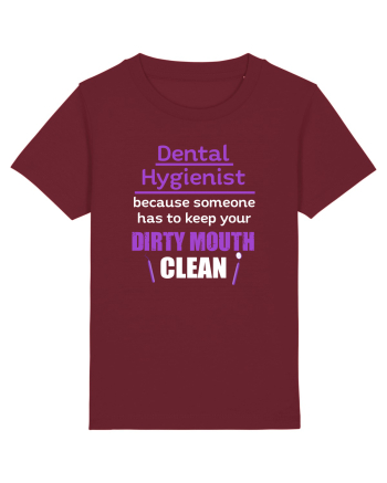 DENTAL HYGIENIST Burgundy