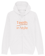 TEETH Hanorac cu fermoar Unisex Connector