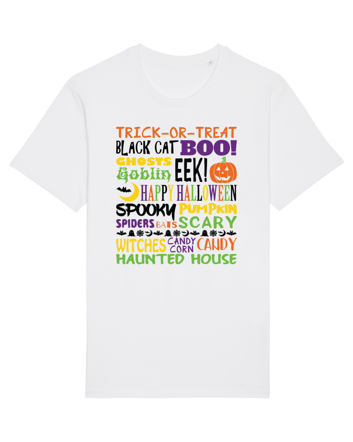 Tricou mânecă scurtă Unisex Rocker White