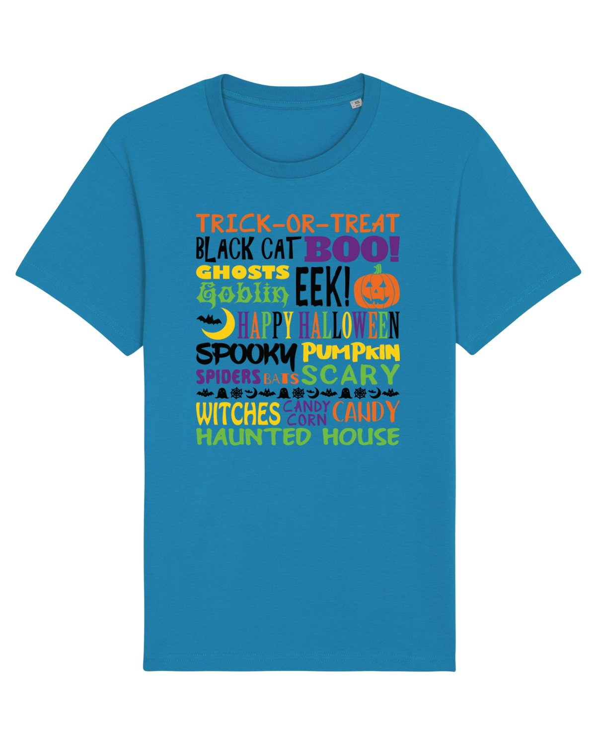 Tricou mânecă scurtă Unisex Rocker Azur