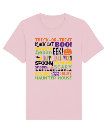 Happy Halloween Cotton Pink
