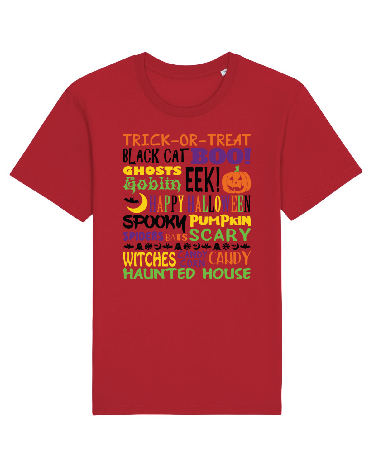 Tricou mânecă scurtă Unisex Rocker Red