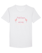 FLAMINGO Tricou mânecă scurtă guler larg Bărbat Skater
